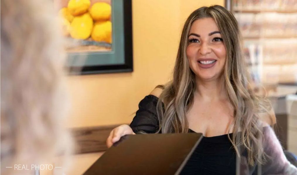 santa rosa plastic surgery patient smiling