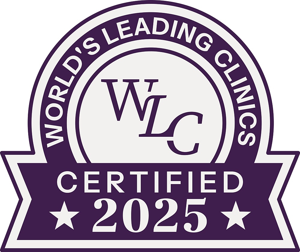 World's Leading Clinics Certified Seal 2025